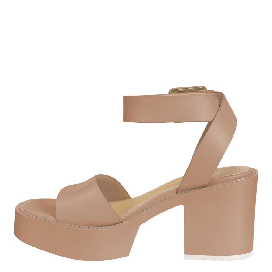 Naked Feet NAKED FEET | Iconoclast In Rosette Heeled Sandals