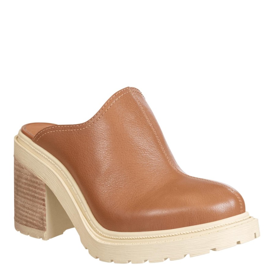 Otbt OTBT | Rise In Camel Heeled Mules