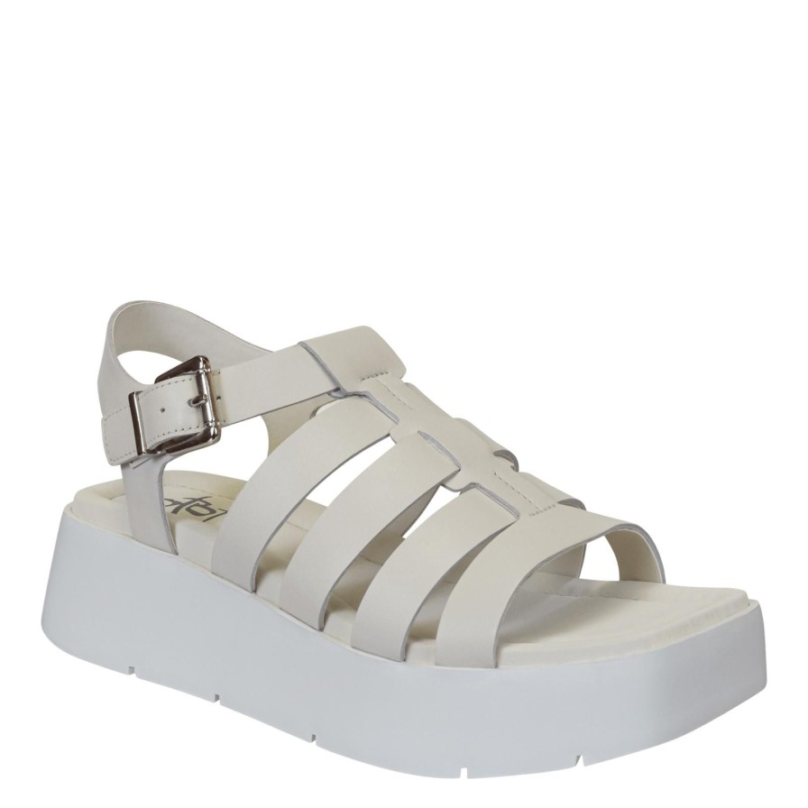 Otbt OTBT | Archaic In Chamois Platform Sandals