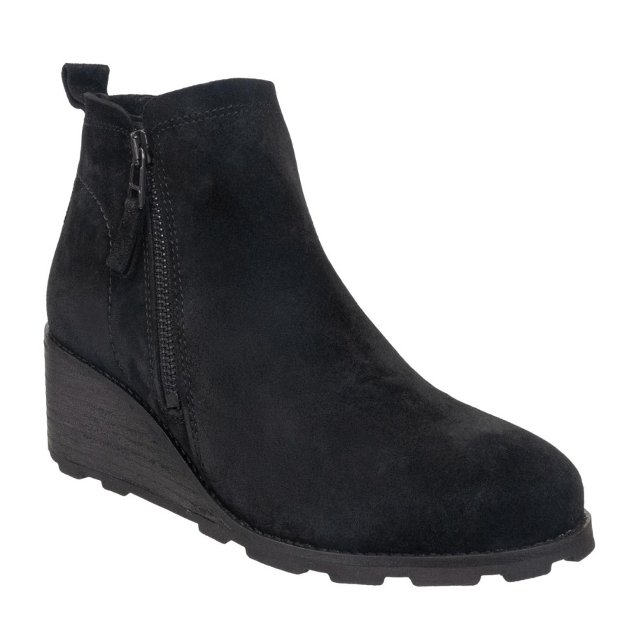 Otbt OTBT | Story In Black Wedge Ankle Boots