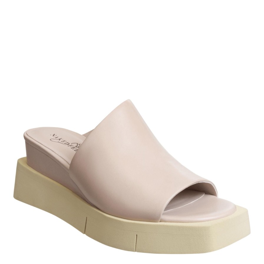 Naked Feet NAKED FEET | Infinity In Rosette Wedge Sandals