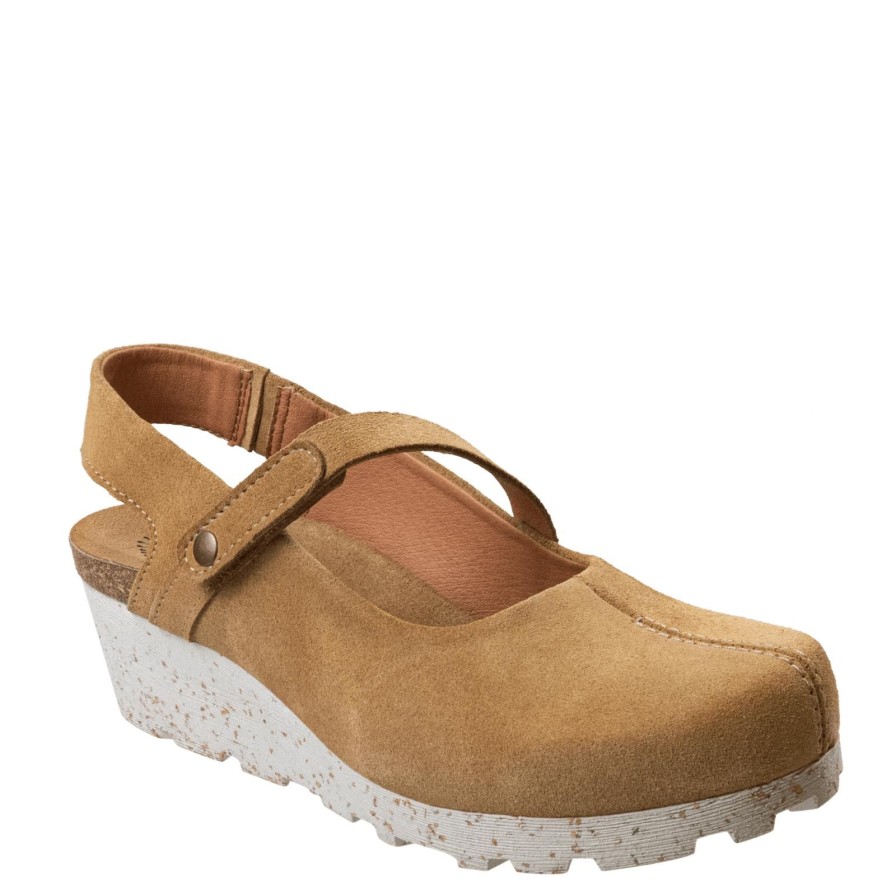 Otbt OTBT | Prog In Beige Wedge Clogs