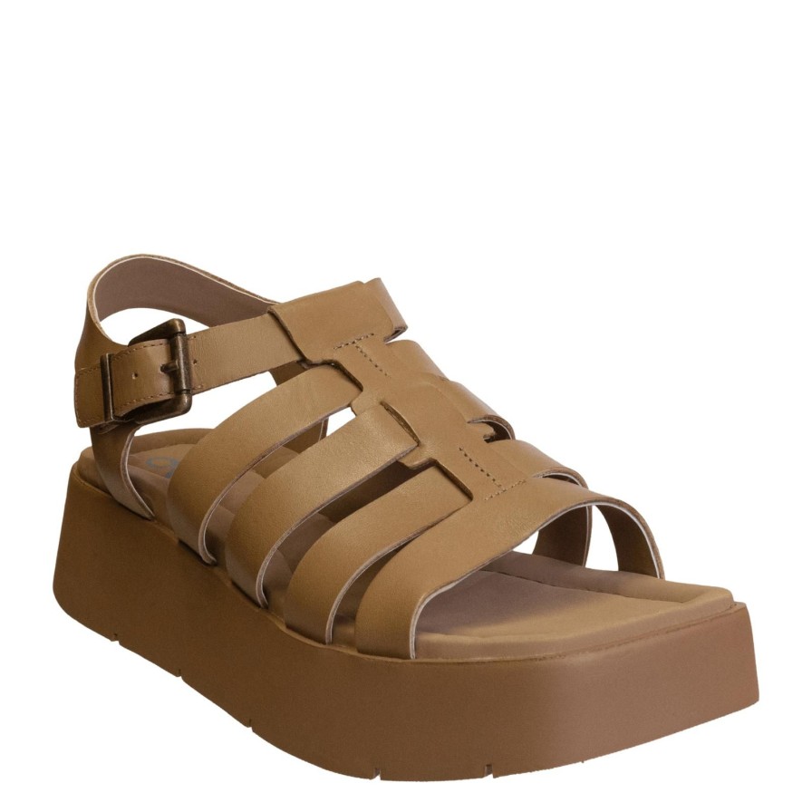 Otbt OTBT | Archaic In Nude Platform Sandals