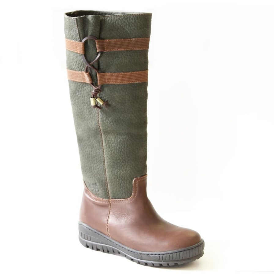 Otbt OTBT | Move On In Green Brown Cold Weather Boots