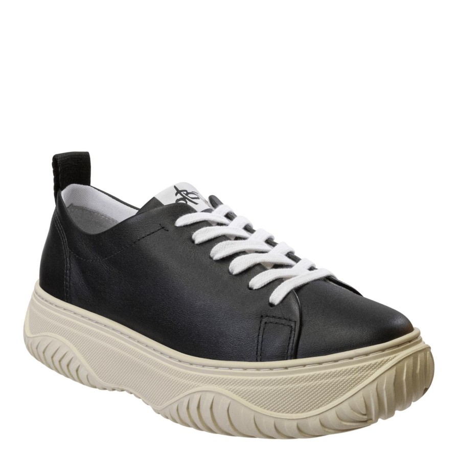 Otbt OTBT | Pangea In Black Court Sneakers