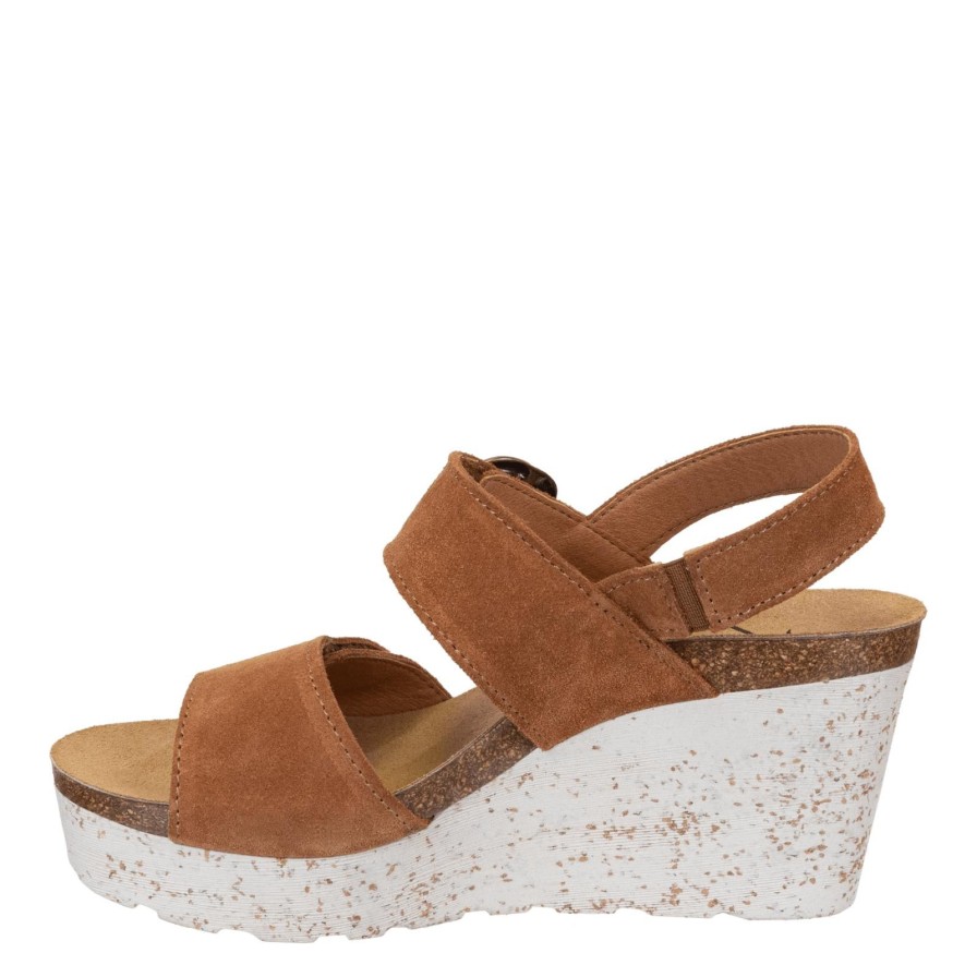 Otbt OTBT | Peasant In Camel Wedge Sandals