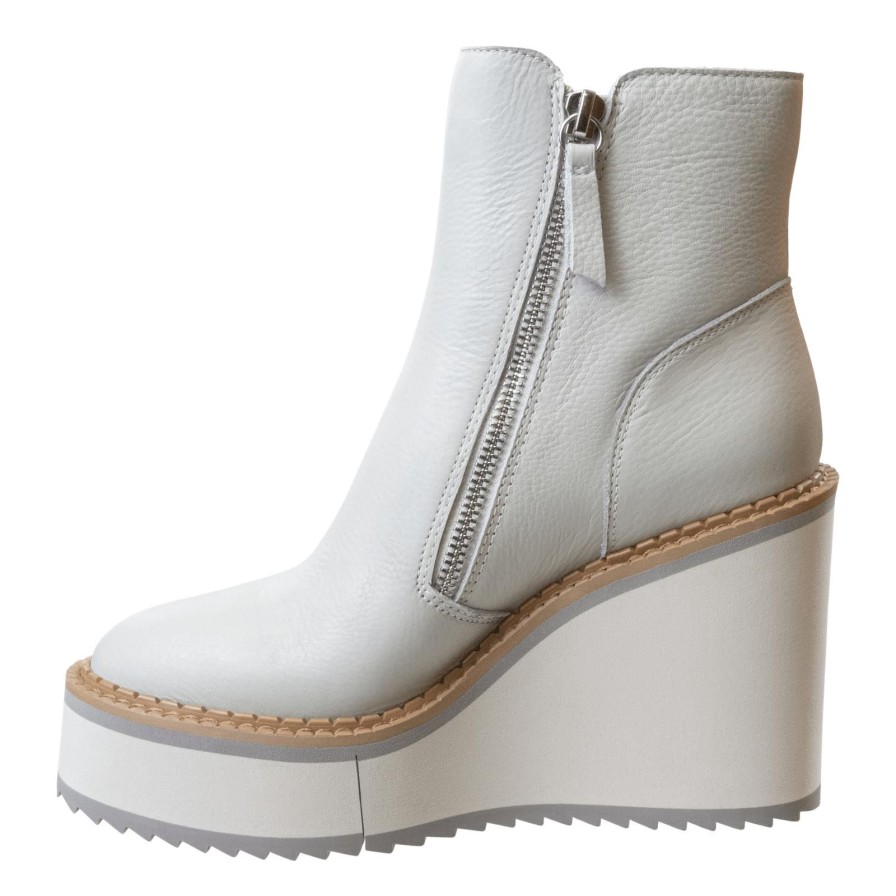 Naked Feet NAKED FEET | Avail In Mist Wedge Ankle Boots