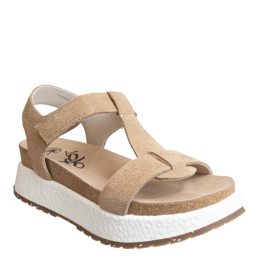 Otbt OTBT | Mend In Beige Platform Sandals