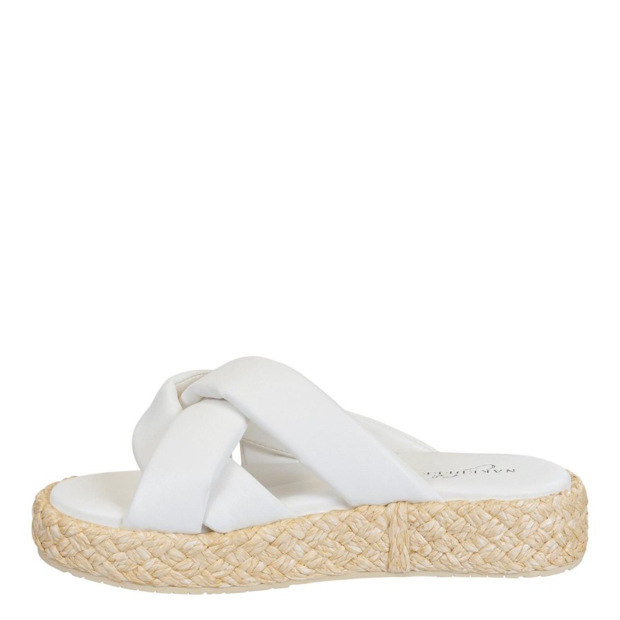 Naked Feet NAKED FEET | Cupro In Chamois Espadrille Sandals