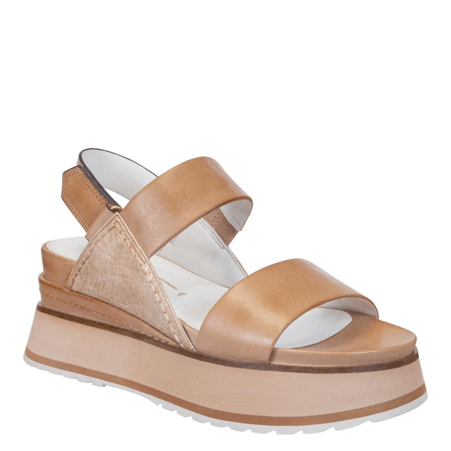 Naked Feet NAKED FEET | Dimension In Ecru Platform Sandals