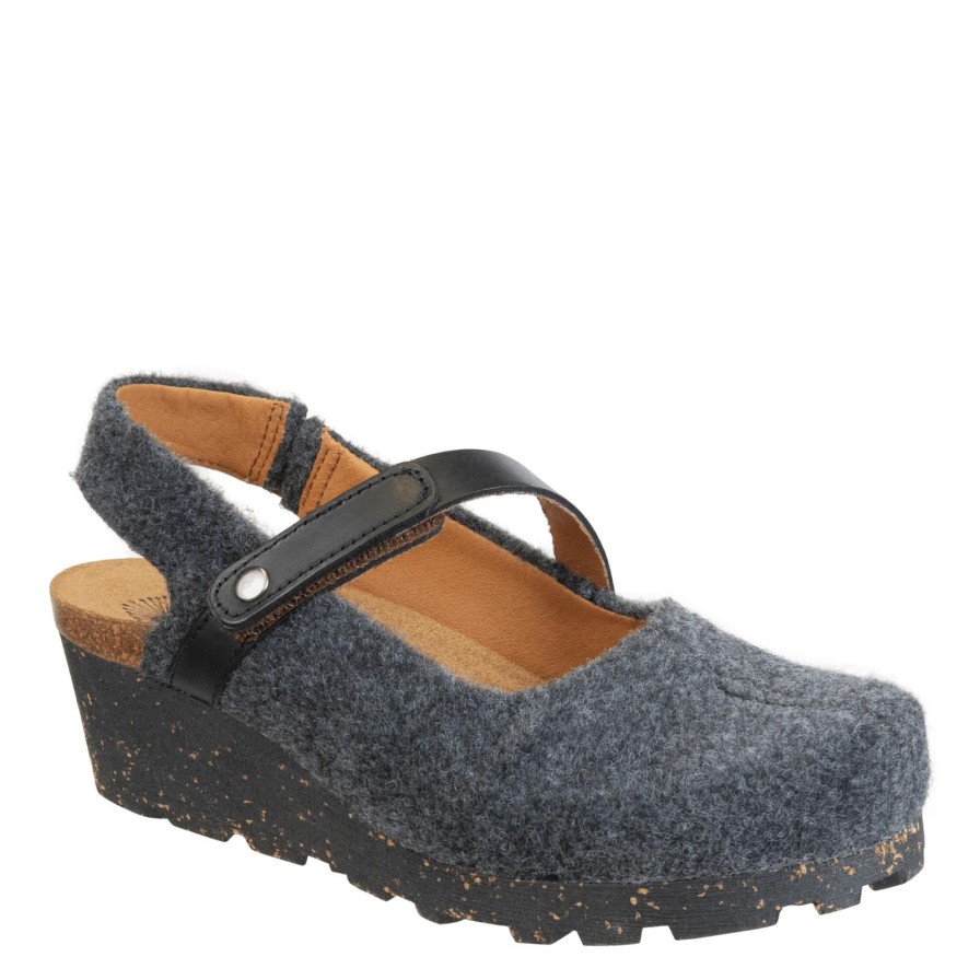 Otbt OTBT | Prog In Grey Wedge Clogs