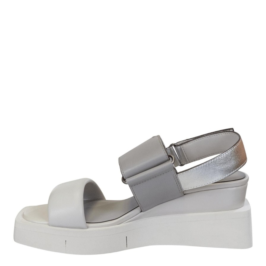 Naked Feet NAKED FEET | Paradox In Grey Wedge Sandals