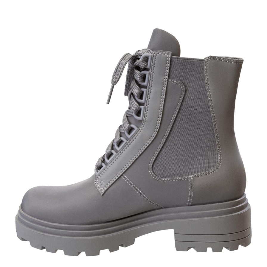 Otbt OTBT | Commander In Grey Combat Boots