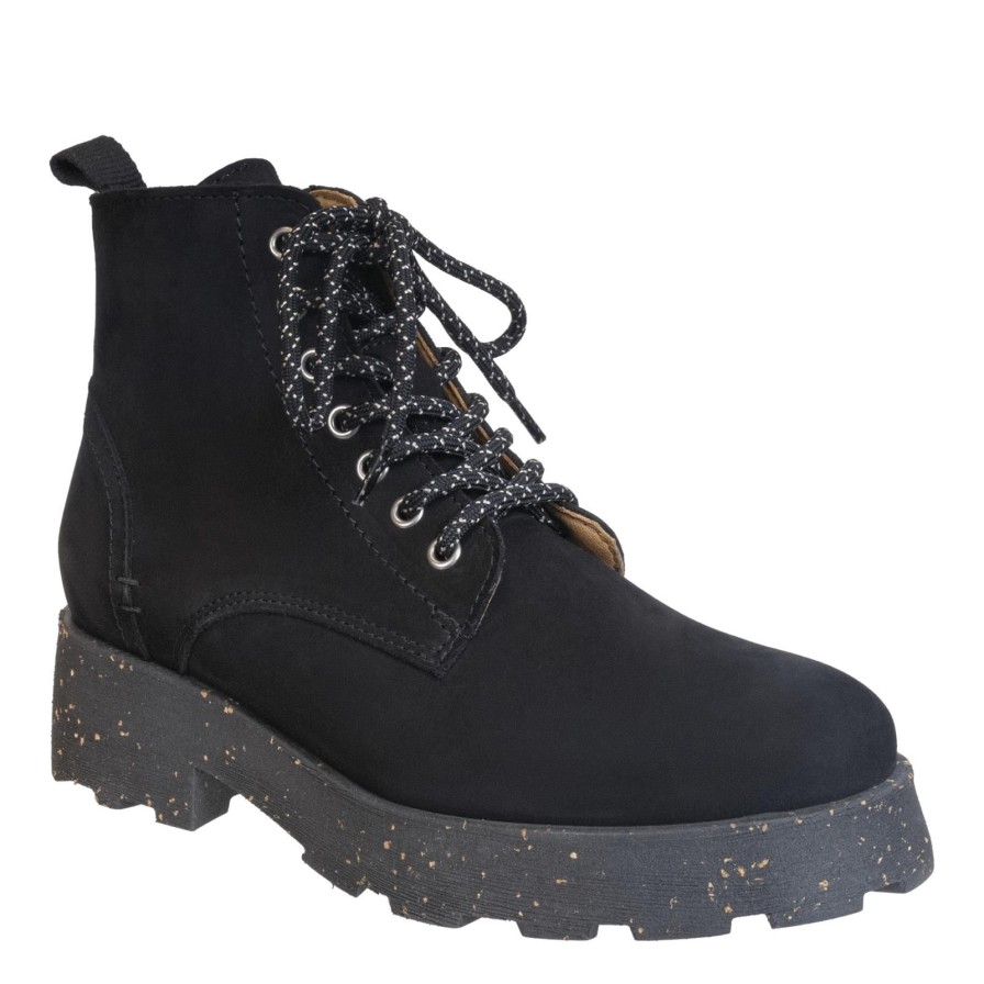 Otbt OTBT | Immerse In Black Heeled Cold Weather Boots