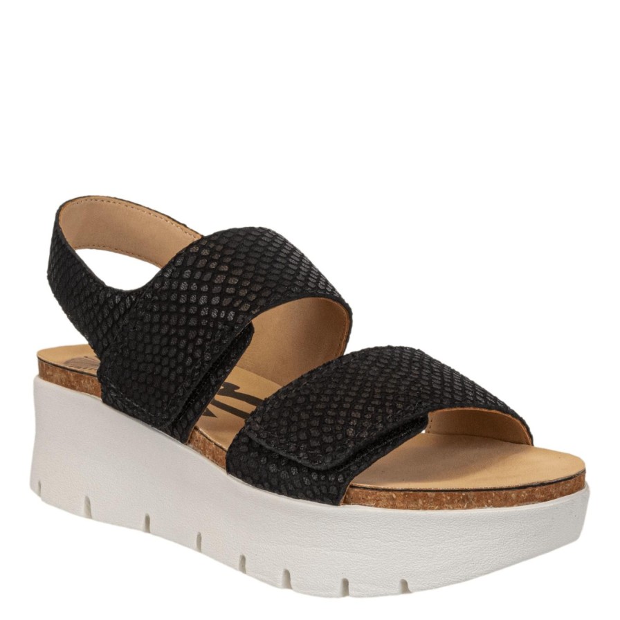 Otbt OTBT | Montane In Black Platform Sandals