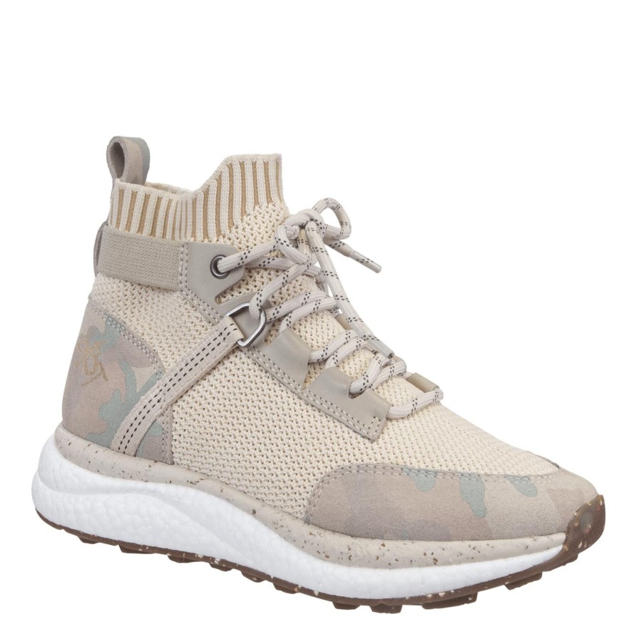 Otbt OTBT | Hybrid In Bone Camo High Top Sneakers