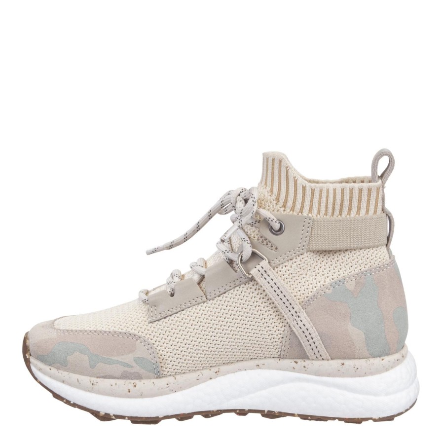 Otbt OTBT | Hybrid In Bone Camo High Top Sneakers