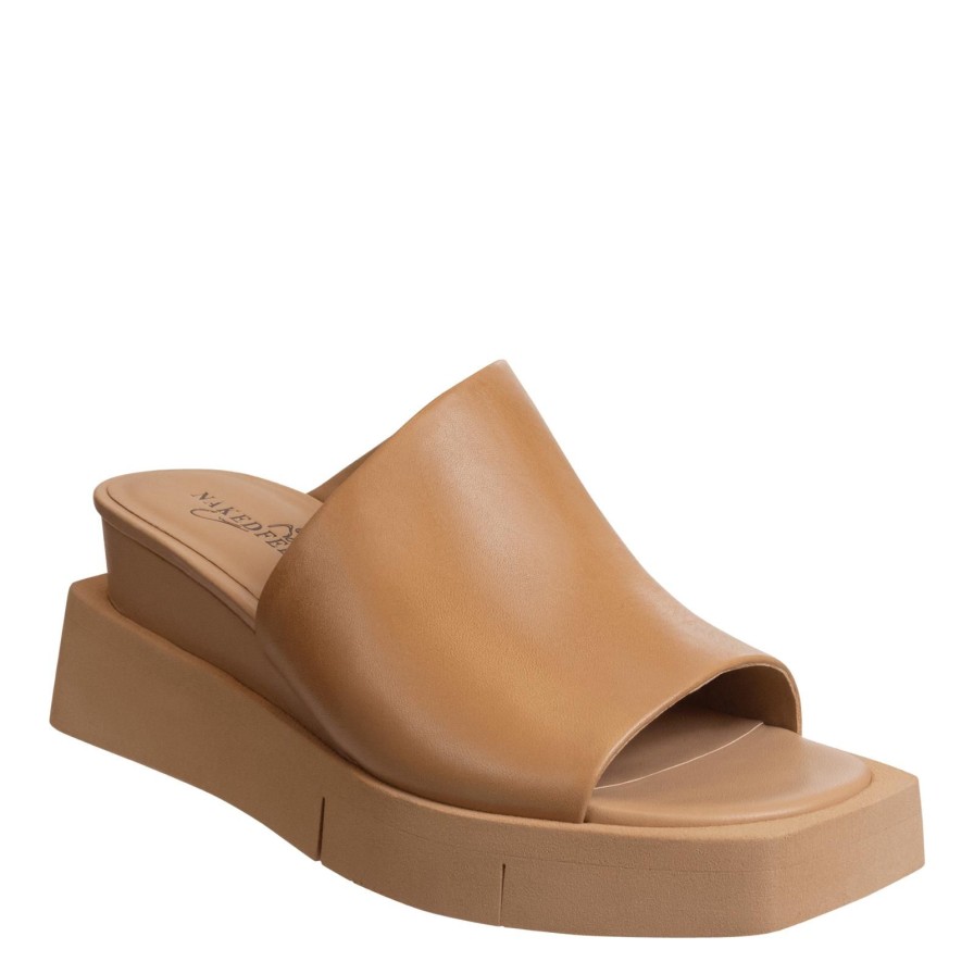 Naked Feet NAKED FEET | Infinity In Camel Wedge Sandals