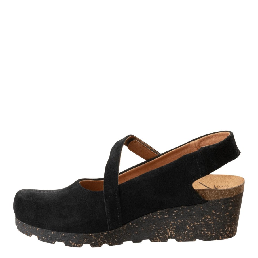 Otbt OTBT | Prog In Black Wedge Clogs