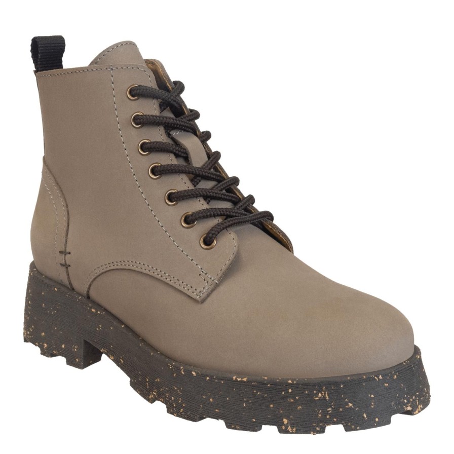 Otbt OTBT | Immerse In Greige Heeled Cold Weather Boots