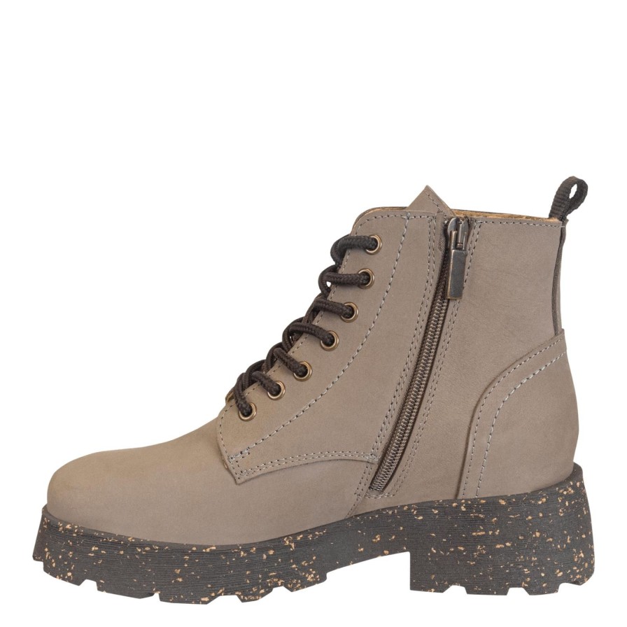 Otbt OTBT | Immerse In Greige Heeled Cold Weather Boots