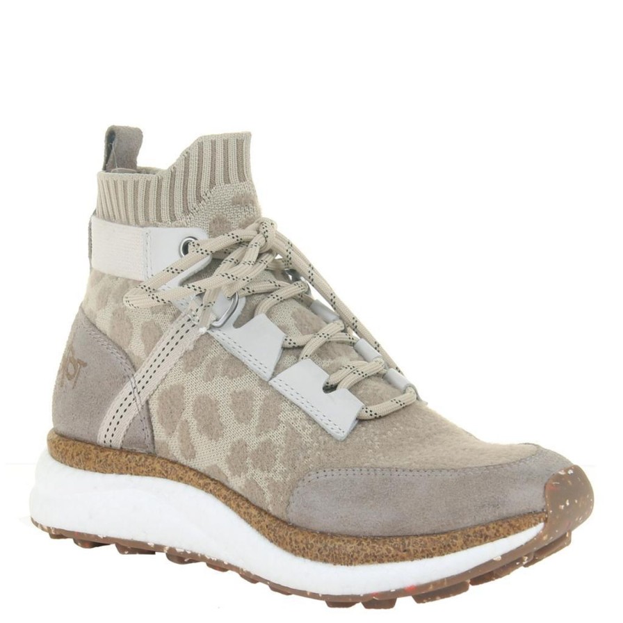 Otbt OTBT | Hybrid In Khaki High Top Sneakers