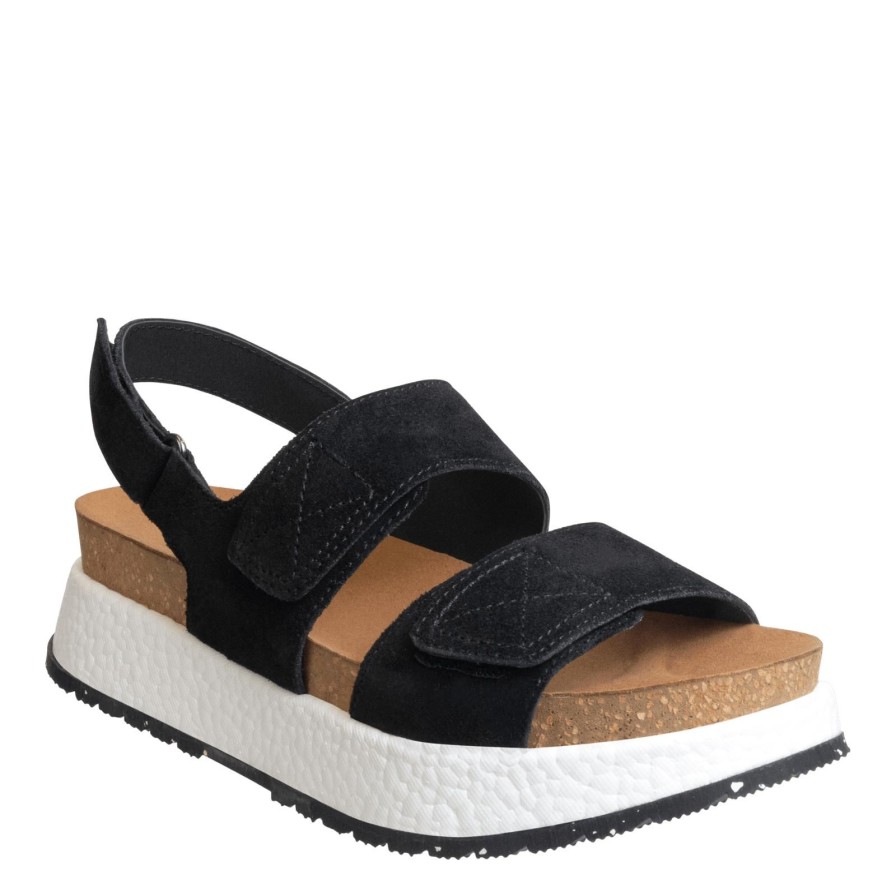 Otbt OTBT | Wandering In Black Platform Sandals