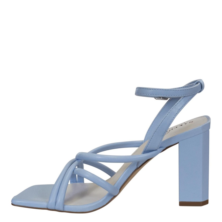 Naked Feet NAKED FEET | Mood In Light Blue Heeled Sandals