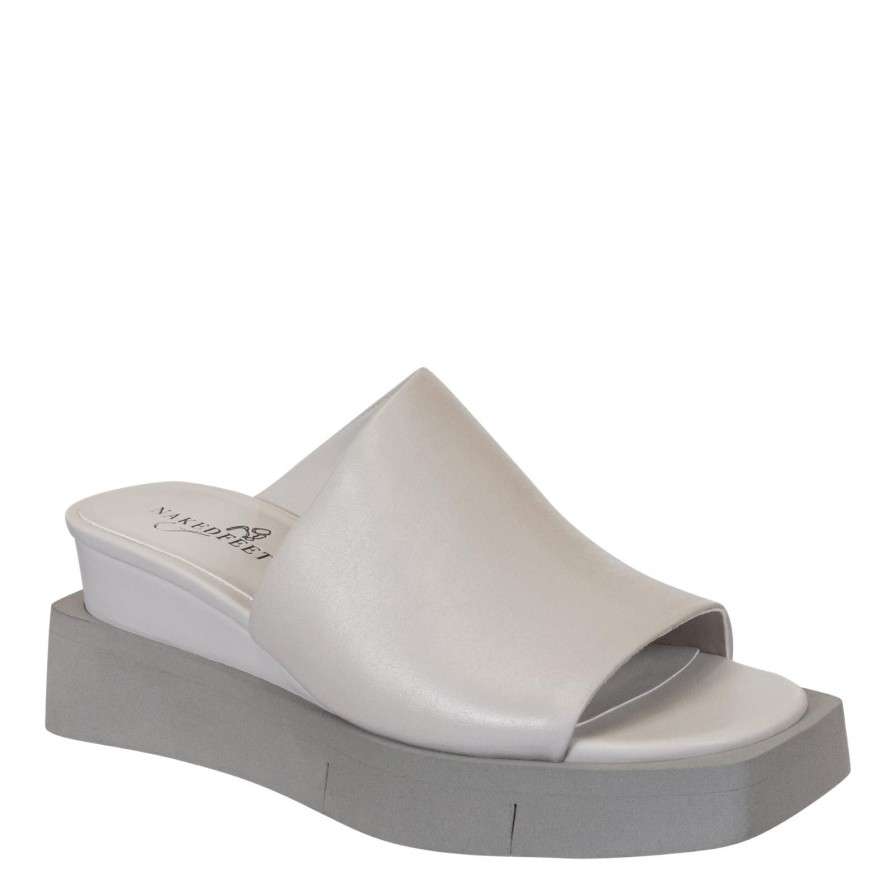 Naked Feet NAKED FEET | Infinity In Mist Wedge Sandals