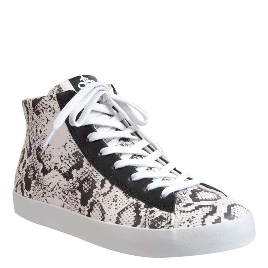 Otbt OTBT | Hologram In Snake Print High Top Sneakers