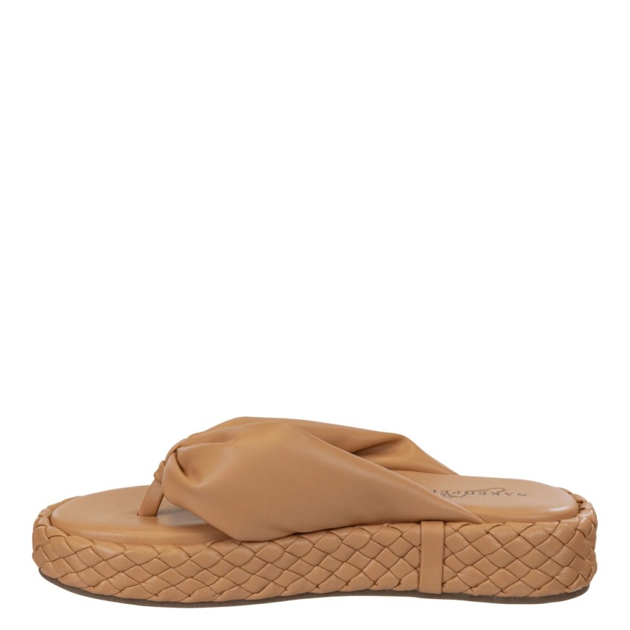 Naked Feet NAKED FEET | Costa In Camel Espadrille Sandals