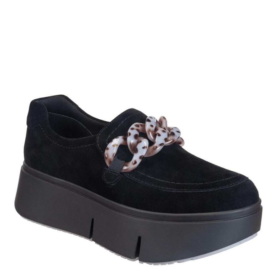 Naked Feet NAKED FEET | Princeton In Black Platform Sneakers