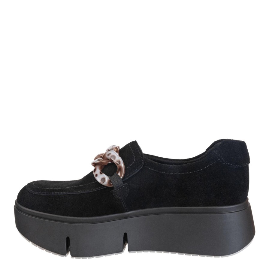 Naked Feet NAKED FEET | Princeton In Black Platform Sneakers