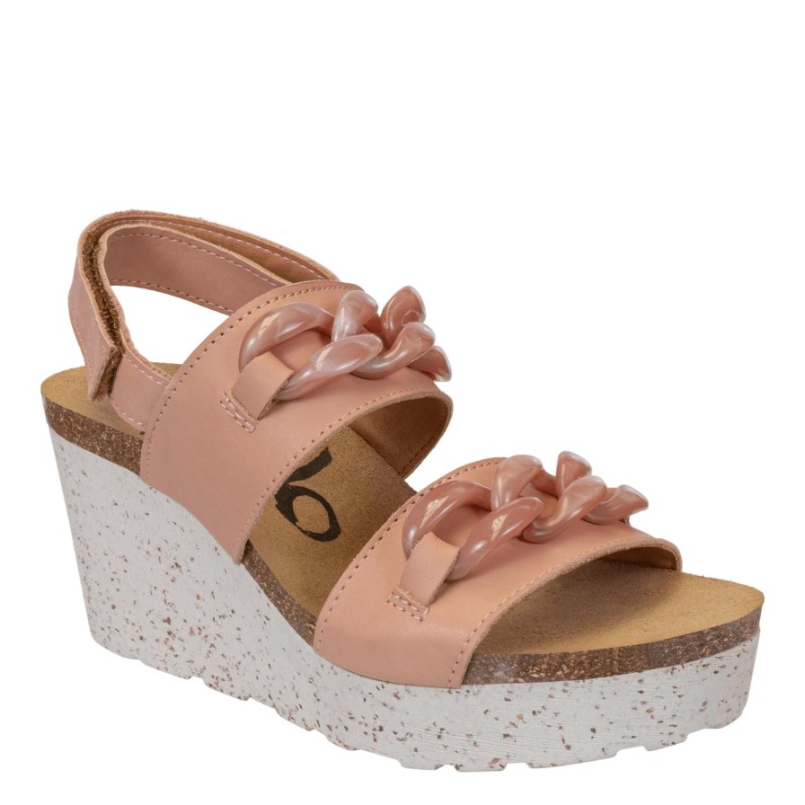 Otbt OTBT | Fair Isle In Rosette Wedge Sandals