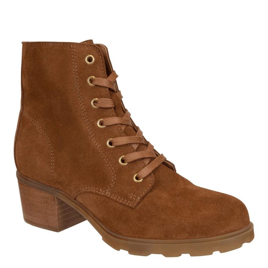 Otbt OTBT | Arc In Camel Heeled Ankle Boots