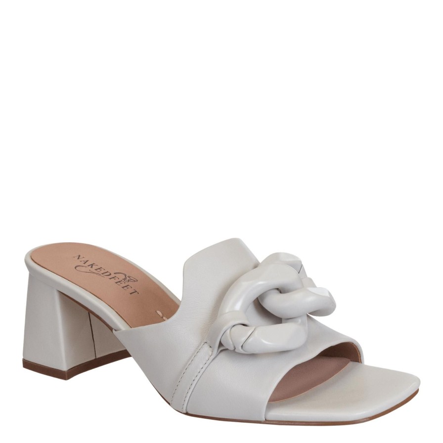 Naked Feet NAKED FEET | Coterie In Mist Heeled Sandals