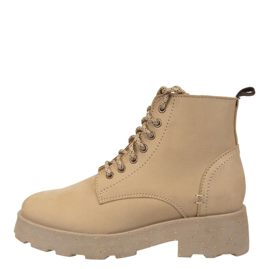 Otbt OTBT | Immerse In Beige Heeled Cold Weather Boots